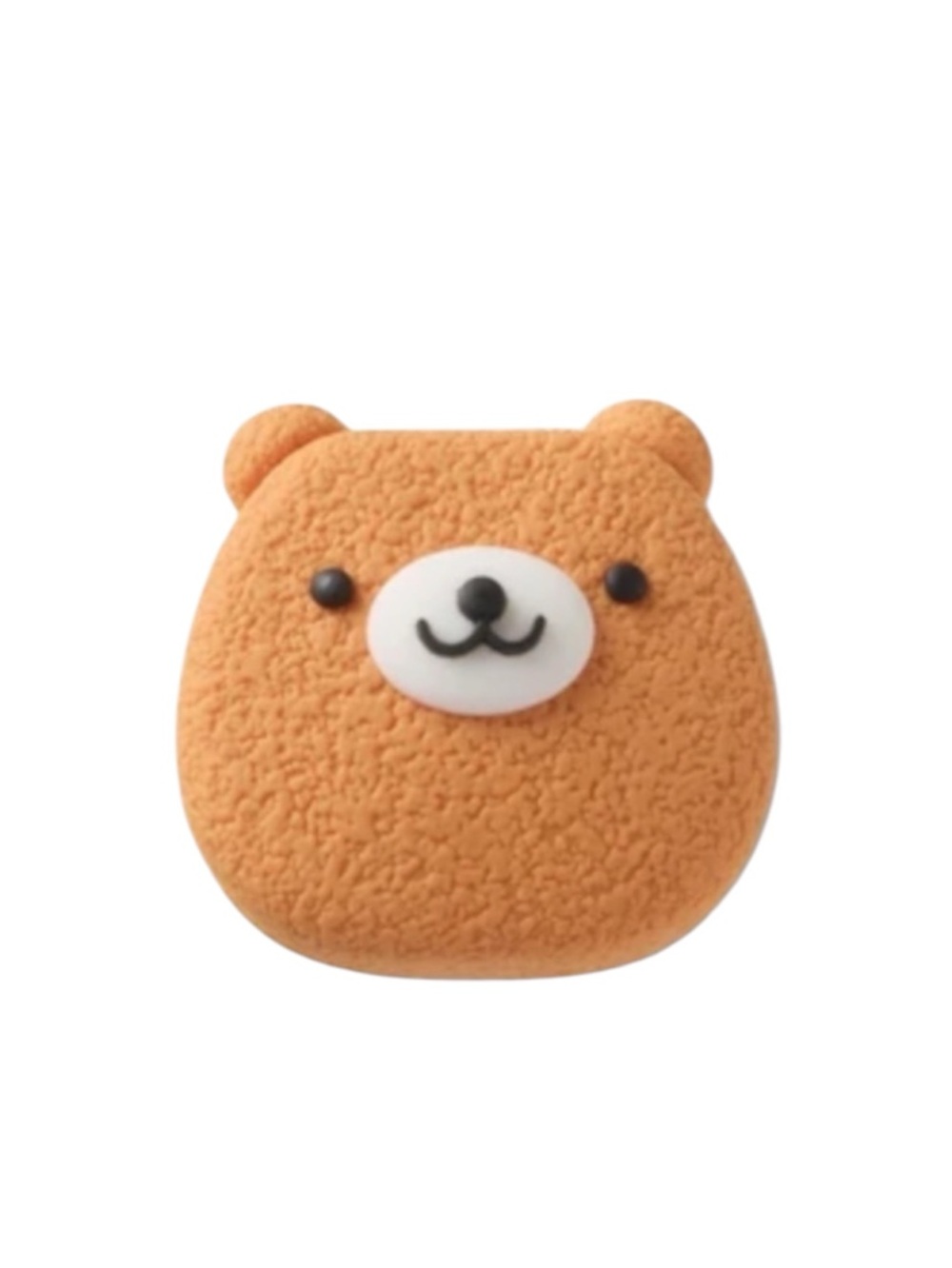 Crocs Jibbitz Bear Bun- Oficial  Jibbitz cute animal face Shoe charm-NEW